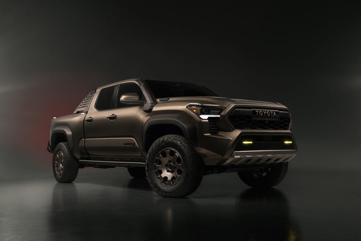 2024 toyota tacoma trailhunter press images