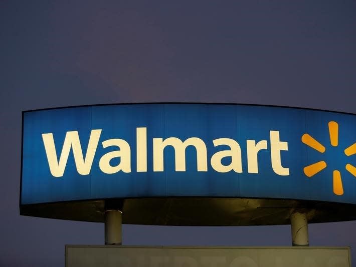 A logo of Walmart is seen in one of the stores in Monterrey, Mexico November 28, 2016. REUTERS/Daniel Becerril/File Photo