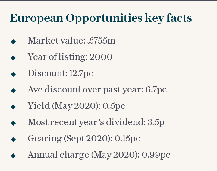 European Opportunities key facts