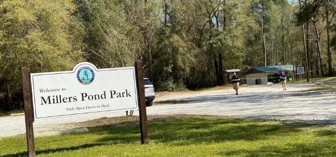 The body of Christopher Duane Stewart, 23, was found at Millers Pond Park, off U.S. 117 South in 2020.