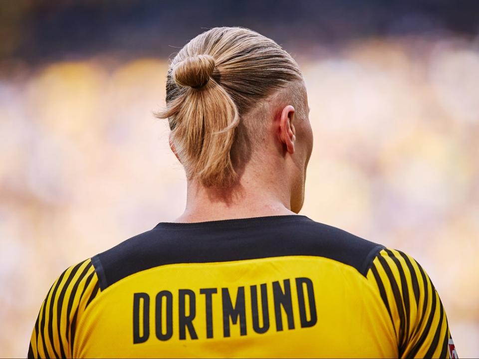 Borussia Dortmund striker Erling Haaland (Getty Images)