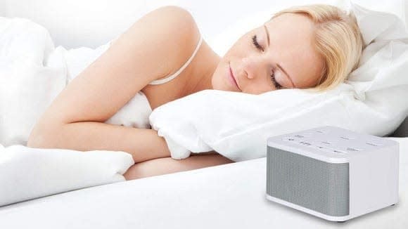 This sound machine can soothe anyone into a gentle slumber.