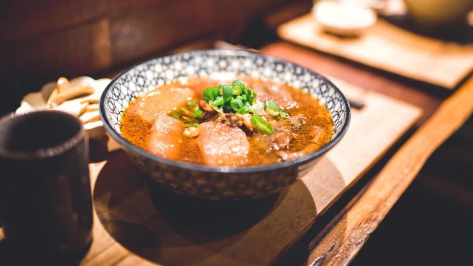 「門前隱味牛肉麵」十分受歡迎。（圖／翻攝自門前隱味牛肉麵臉書）