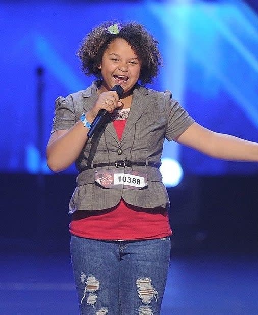 Rachel Crow onstage