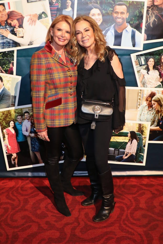 Roma Downey and Kathie Lee Gifford attend “The Baxters” special screening on March 19. Getty Images for Prime Video