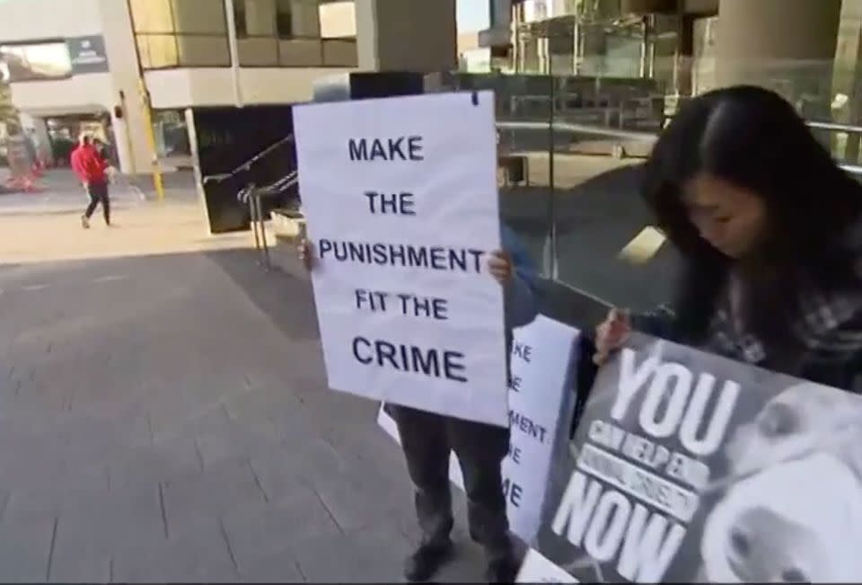 Bridgette wants people to sign her Justice for Luna petition. Photo: 7 News