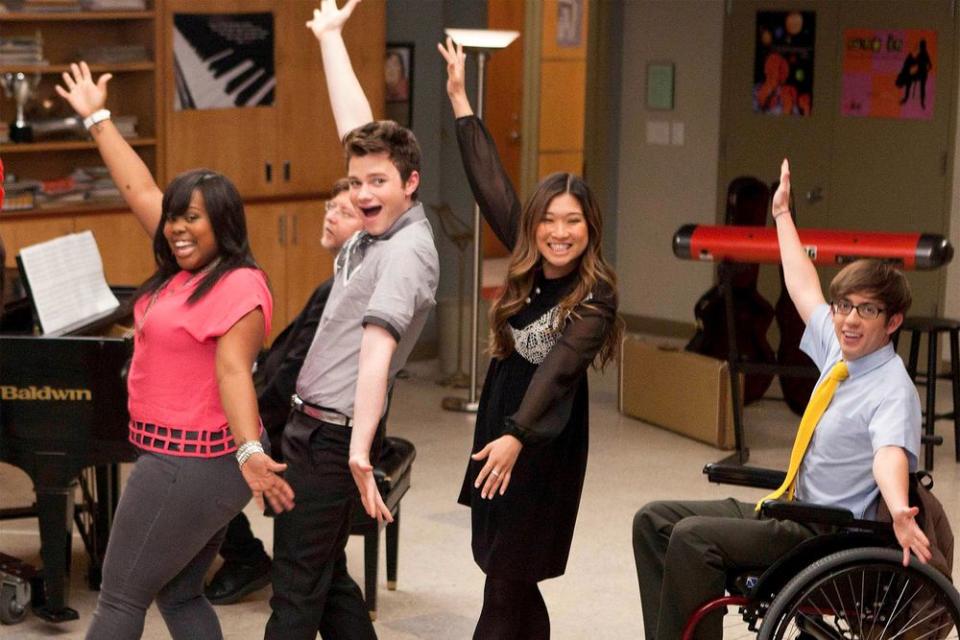 Glee stars share wild memories from the show's early days