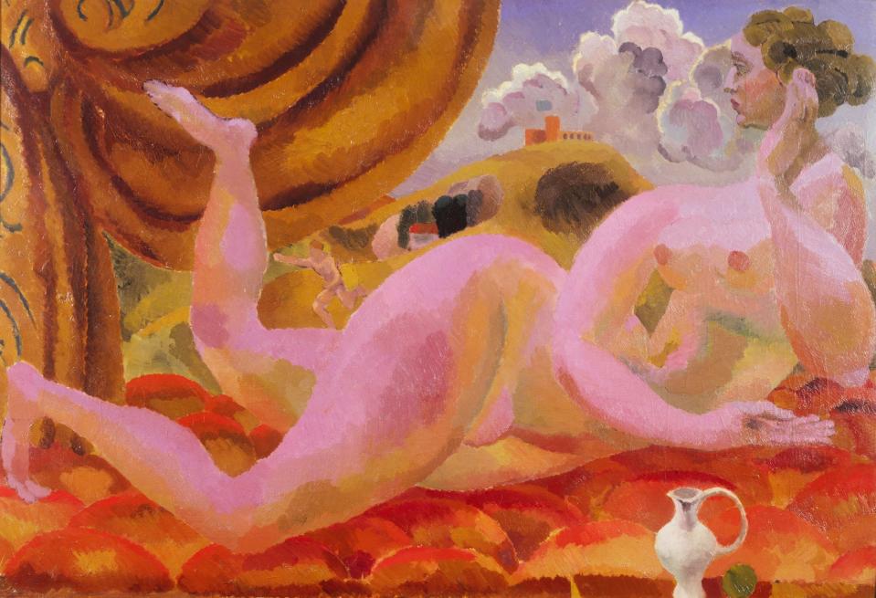 Duncan Grant's 'Venus and Adonis', c.1919, at Charleston's 'Duncan Grant: 1920' exhibition - Tate Collection/Estate of Duncan Grant