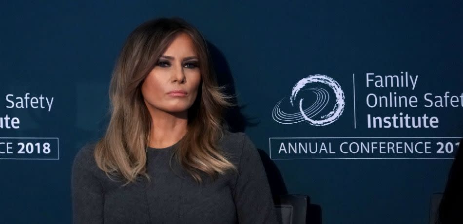 Melania Trump Attends Family Online Safety Institute Conference In Washington