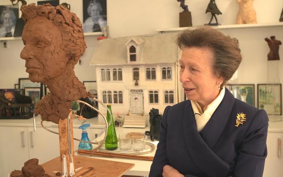 Princess Anne in the new ITV documentary - ITV