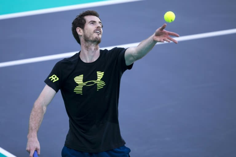 Andy Murray has not played a competitive match since he was knocked out of the Wimbledon quarter-finals last July as a hip injury brought a painful end to his season