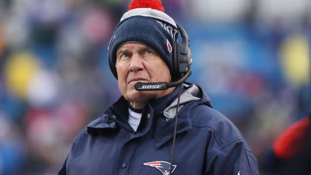 Belichick. Image: Getty