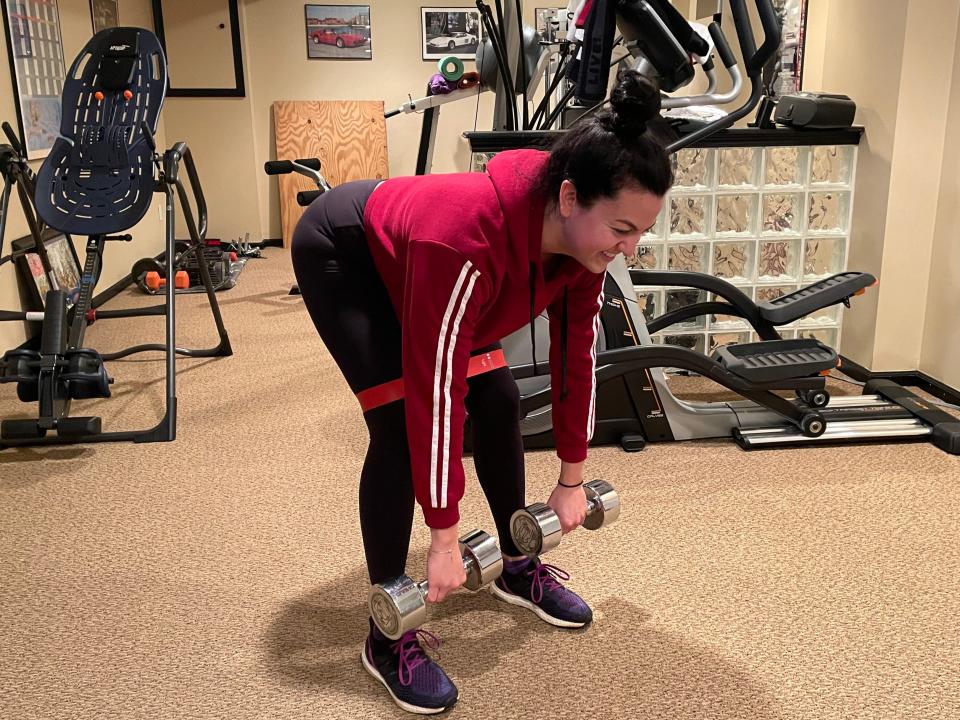 kylie jenner workout day 2 deadlifts