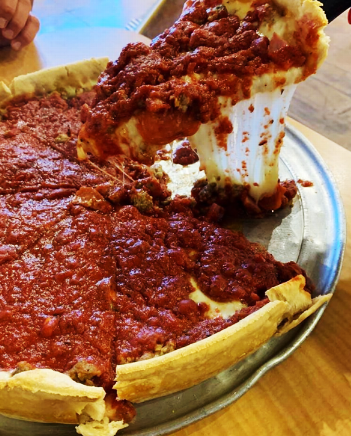 Third Coast Pizza offers Chicago-style deep dish pizza and traditional crust.