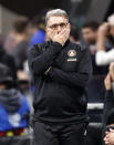 El técnico Gerardo Martino del Atlanta United durante la final de la MLS ante Portland, en Atlanta, el sábado 8 de diciembre de 2018. Atlanta ganó 2-0. (AP Foto/John Bazemore)