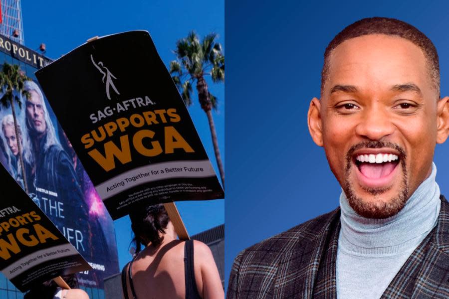 Will Smith expresa su apoyo a la huelga de actores en Hollywood