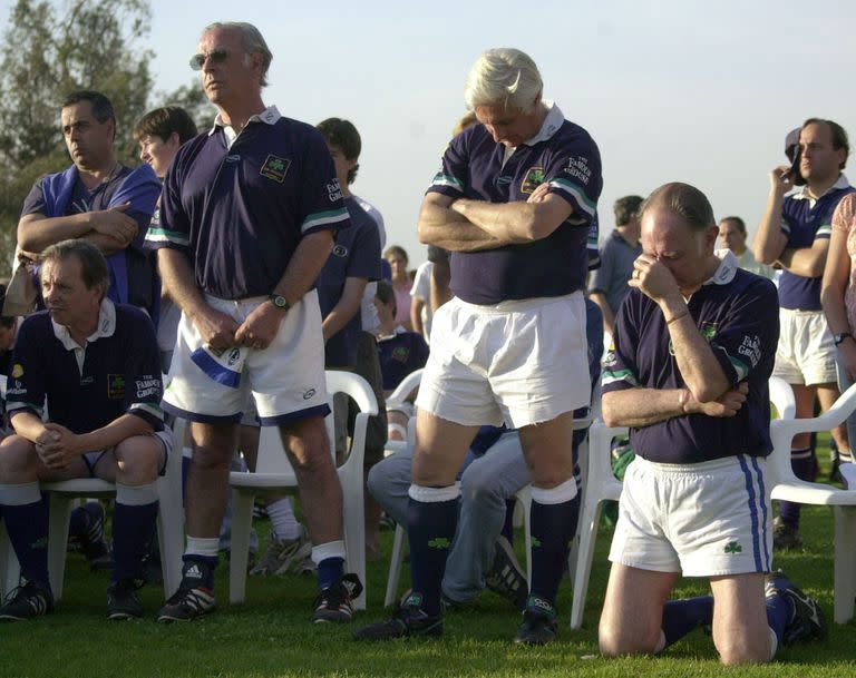 Los sobrevivientes del equipo Old Christian regresaron a Chile para jugar un simbólico encuentro de rugby cuando se cumplieron 25 años de la tragedia