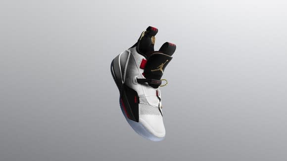 Nike Air Jordan XXXIII shoe.