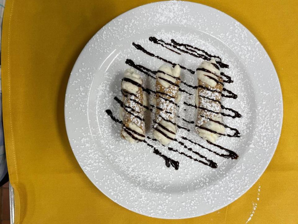 Besides pizza and pasta, the new Damiano will serve Italian desserts including cannoli. It’s located in the old Mellow Mushroom spot near the UK campus.