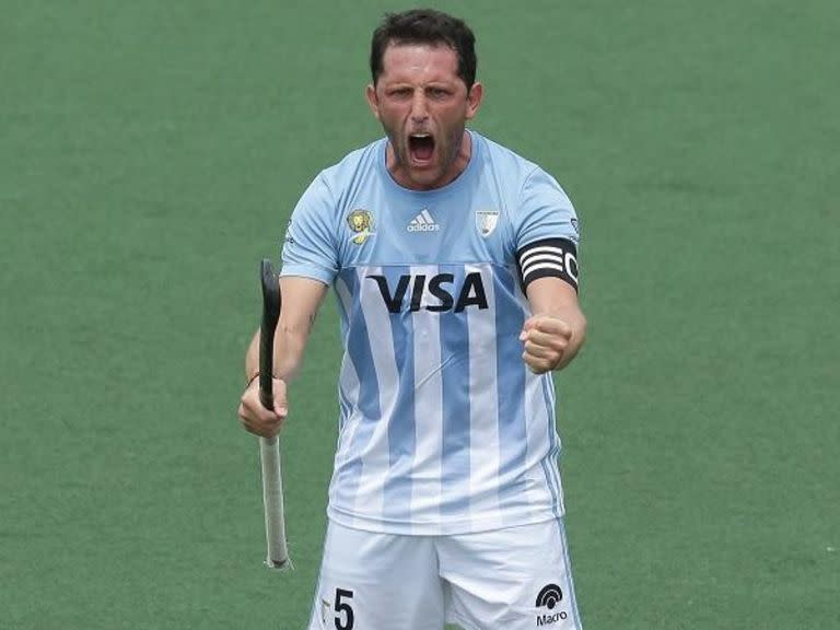 Pedro Ibarra, el capitán de los Leones, que se enfrentarán con Japón en los Juegos Olímpicos Tokio 2020.