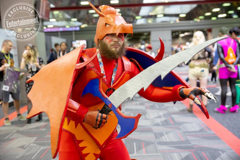 Charizard from Pokemon cosplayer