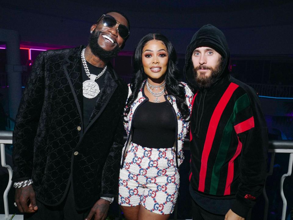 Gucci Mane, Keyshia Ka’Oir, and Jared Leto