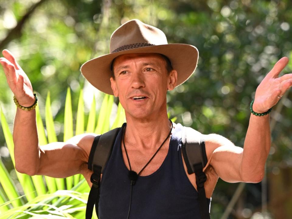 Frankie Dettori was first star to be voted off ‘I’m a Celebrity’ 2023 (James Gourley/ITV/Shutterstock)