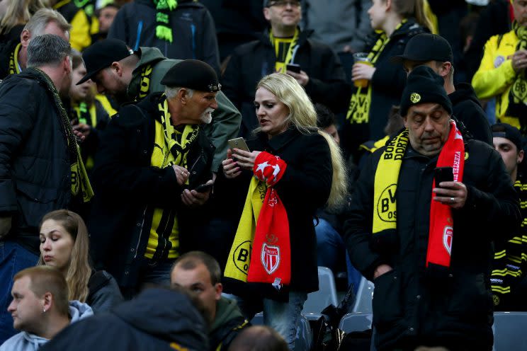 <p>À une heure du coup d’envoi, une bombe aurait explosé près du bus des joueurs du Borussia selon Bild. (Getty images)</p>