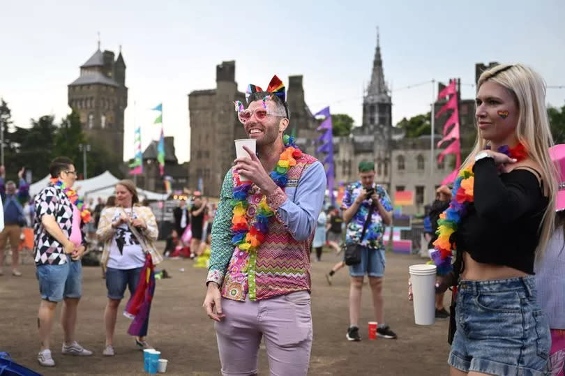 Pride in Cardiff Castle