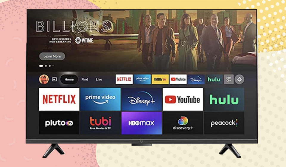 Flat-screen TV. (Photo: Amazon)