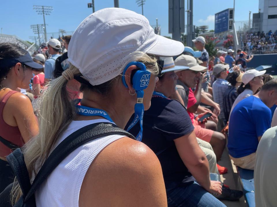 hats at the US Open