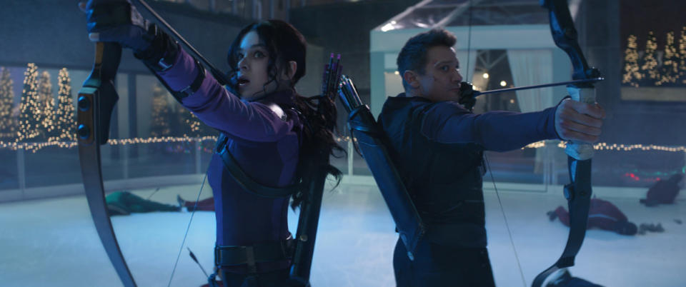 <div><p>"It's exciting to hear fans clamoring for a Season 2," Bertie said. "We can't say anything. I think that's when you know you're doing something right and that people are really satisfied. They've been around for this rollercoaster and they want more. More Kate, more Yelena, more everything. It's the Marvel Cinematic Universe, so these stories continue, right?"</p></div><span> Marvel / Disney</span>