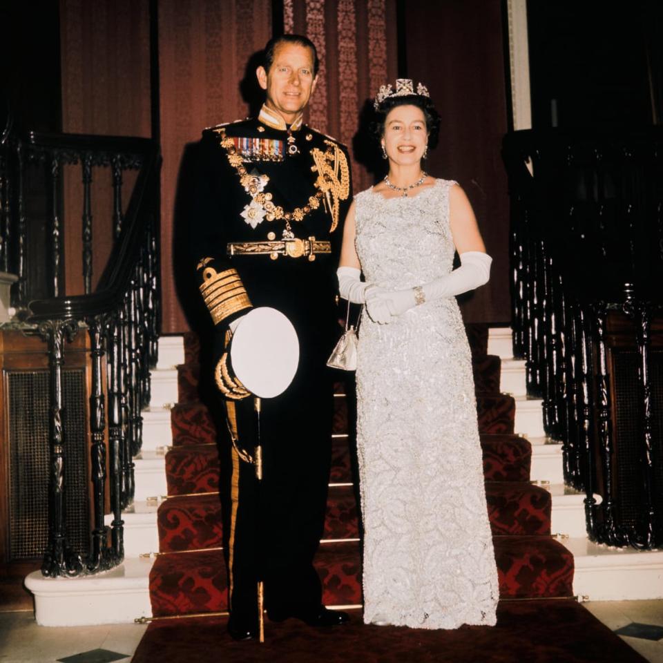 <div class="inline-image__caption"><p>UNITED KINGDOM - JANUARY 01: Great Britain, Full Portrait Of Queen Elizabeth Ii And Prince Philip </p></div> <div class="inline-image__credit">Keystone-France/Gamma-Keystone via Getty Images</div>