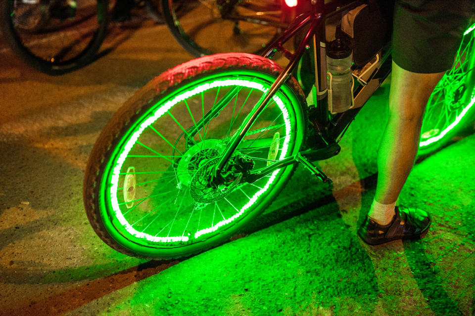 Just because nighttime is coming sooner doesn't mean you have to stop your evening bike rides. (Source: iStock)