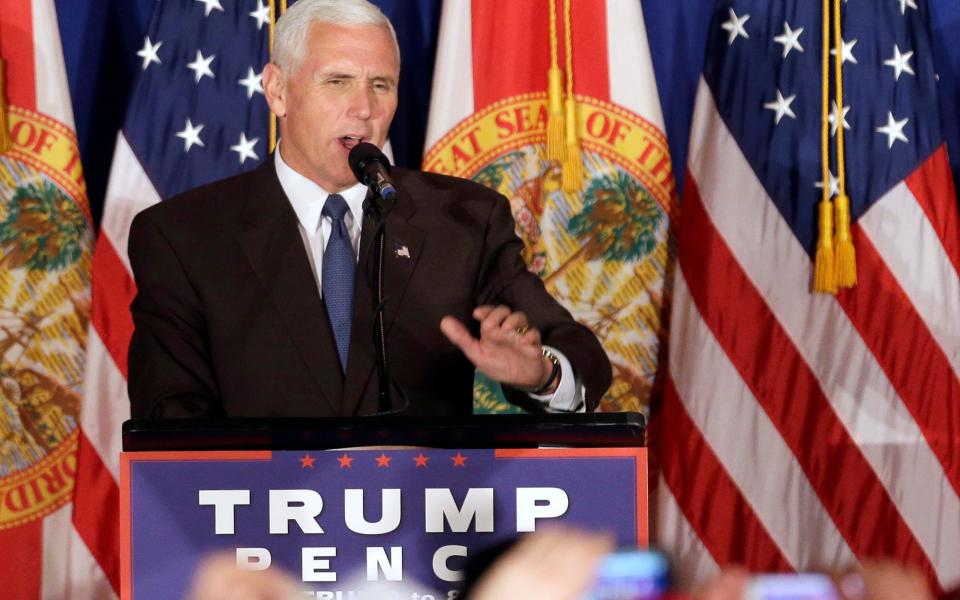 Who is Mike Pence, the US vice-president?