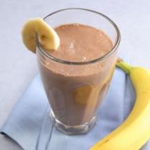 Banana-Cocoa Soy Smoothie