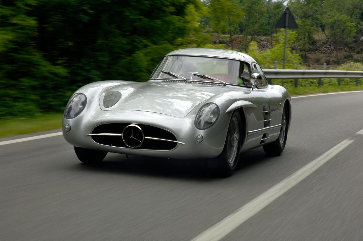 1955 Mercedes-Benz 300 SLR Coupe.