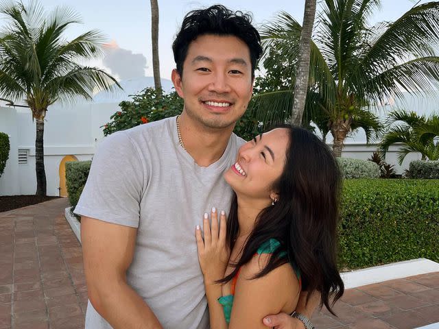 <p>Allison Hsu Instagram</p> Simu Liu and Allison Hsu