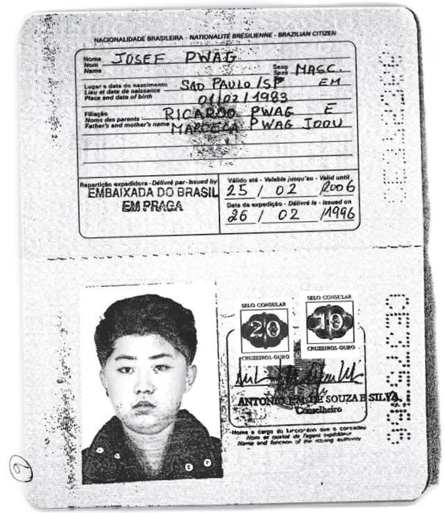 kim jong un passport