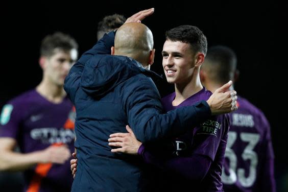 Phil Foden may not be Andres Iniesta but Pep Guardiola knows how special he is