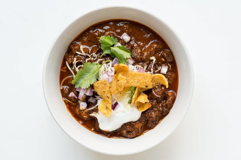 Make big batches of soup or chili (like BA's best!) any time of year.