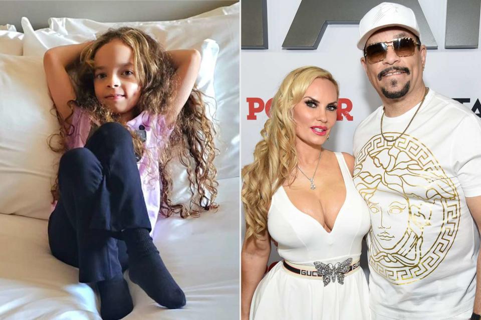 <p>Coco/Instagram, Michael Kovac/Getty </p> Ice-T and Coco Austin celebrate daughter Chanel