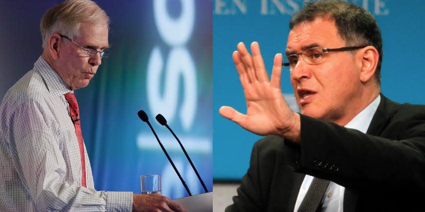 Jeremy Grantham & Nouriel Roubini