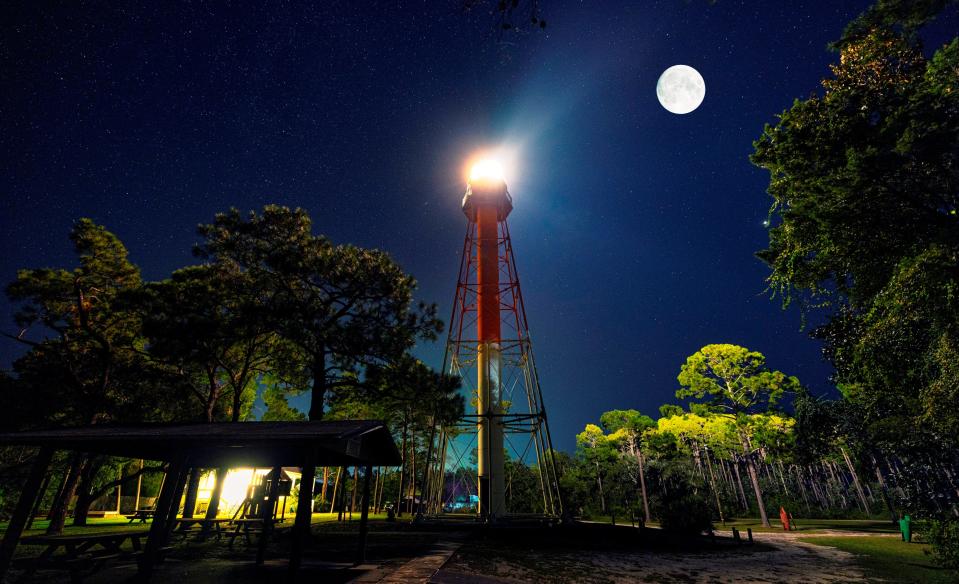 The Crooked River Lighthouse hosted a special Blues & BBQ Full Moon event on Dec. 26, 2023, in Carrabelle.