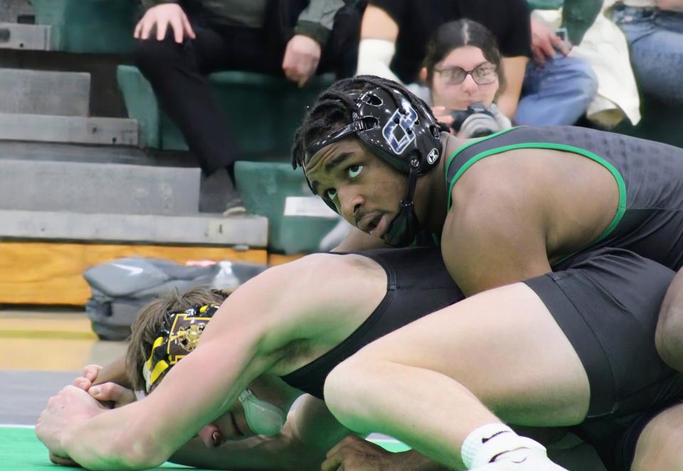 Dublin Scioto's Ty Wilson is a two-time state champion who has committed to Northwestern.