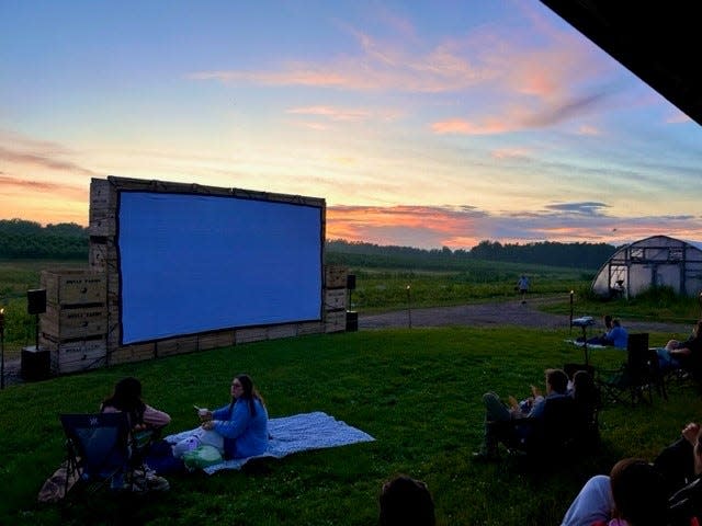 Doyle Farms in Wolcott, Wayne County, is hosting a series of family-friendly movie nights.