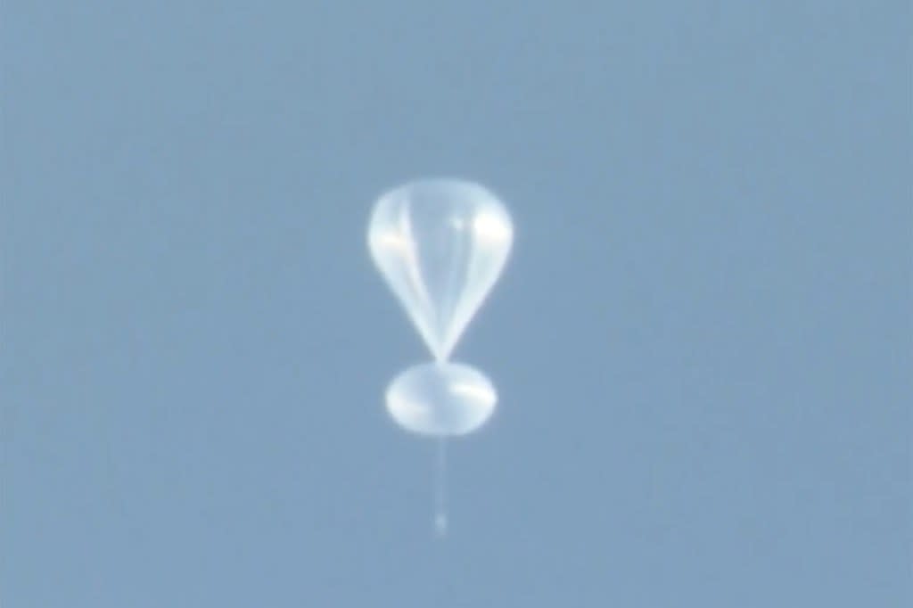 The balloon was launched in northern Arizona to study solar radiation in the stratosphere. FOX31