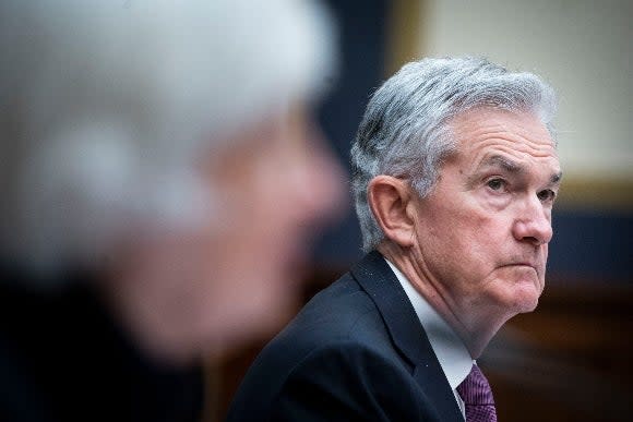 Federal Reserve Chairman Jerome Powell testifies