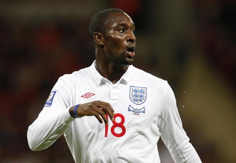 Former Chelsea and West Ham striker Carlton Cole pictured during his England career (Sean Dempsey/PA) (PA Archive)
