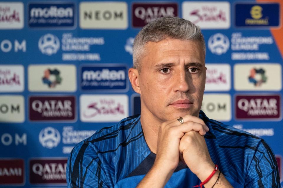 Crespo is now head coach at Al Ain (AFP via Getty Images)
